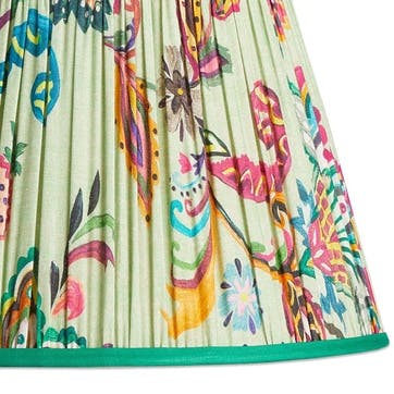 Straight empire Shade 30cm, green Paisley by Matthew Williamson