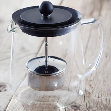 Brew Control Glass Teapot, 6 cup/1.2L