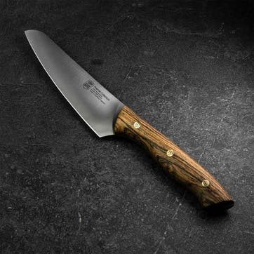 Premier Collection Santoku Knife  16cm, Brown