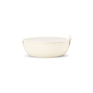 The Porter Plastic Bowl 1L, Cream