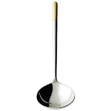 Gravy ladle, Villeroy & Boch, Ella, stainless steel with partial gold plate