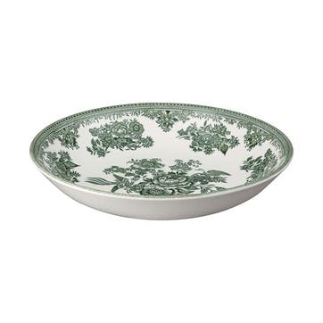 Asiatic Pheasant Pasta Bowl, D23cm, Green