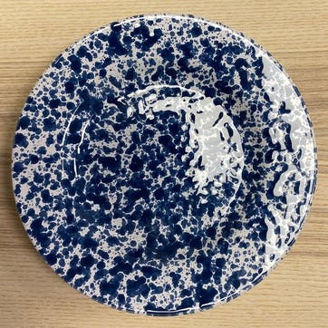 Splatter Side Plate D19cm, Blue