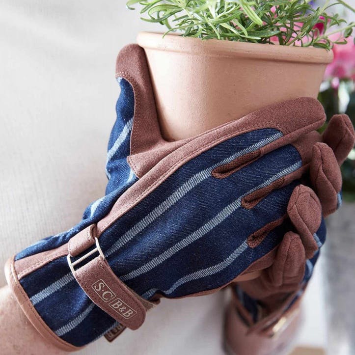 Striped Gardening Gloves