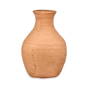 Narpala Bottle Vase H23cm, Aged Terracotta