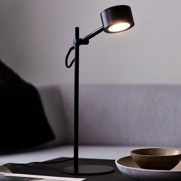 Clyde Table Lamp H40cm, Black