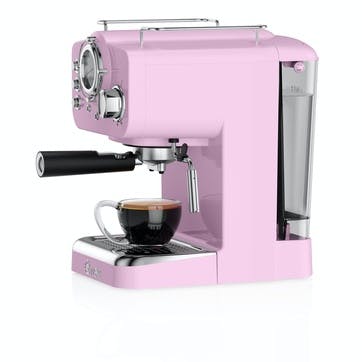 Retro Espresso Machine, Pink