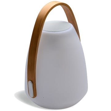 Neptune Bluetooth Speaker Lantern, White