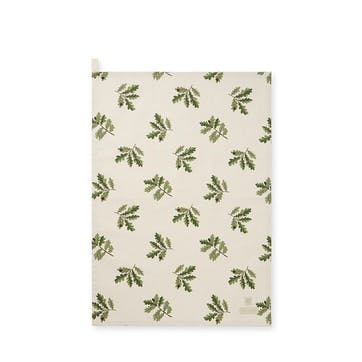 Acorn &  Oak Tea Towel L65 x W45cm, Natural
