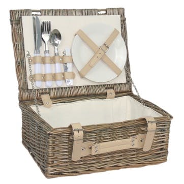 Fitted Picnic Hamper, 14"