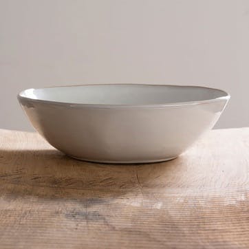 Organic Bowl D33cm, White