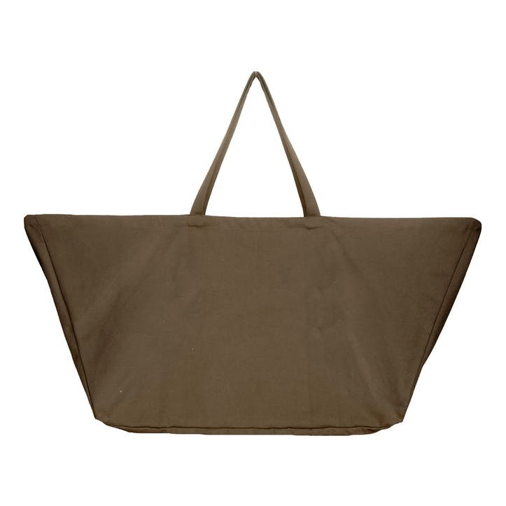 Canvas Big Long Bag, L100 x W35 x H50cm, Clay