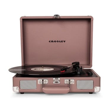 Cruiser Deluxe Plus Portable Turntable, Purple Ash