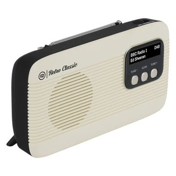 Retro Classic Radio, Cream