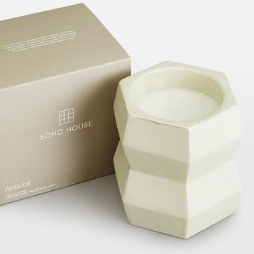 Ardmore Candle H14 x D12.5cm, White
