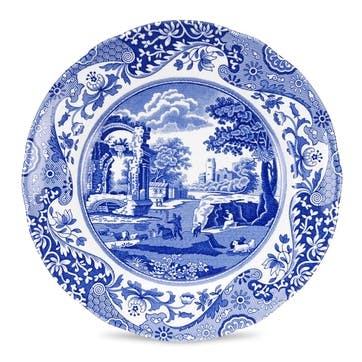 Blue Italian Side Plates, Set of 4