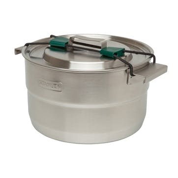 Cook & Brew, Full Kitchen Base Camp Cook Set, 3.5L, Stainless Steel