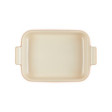 Stoneware Rectangular Dish - 32cm; Volcanic