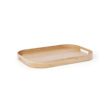 Bellhop 402 Rectangular Tray, Oak