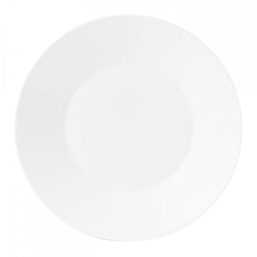 White Salad Plate