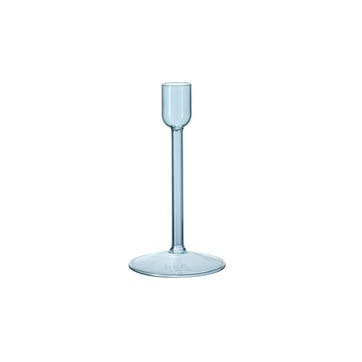 Like Candleholder H15cm, Blue