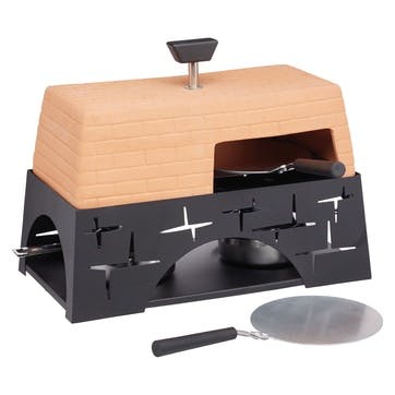 Artesà Mini Tabletop Pizza Oven, Terracotta