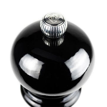 Paris U'Select Black Lacquered Pepper Mill, 12cm