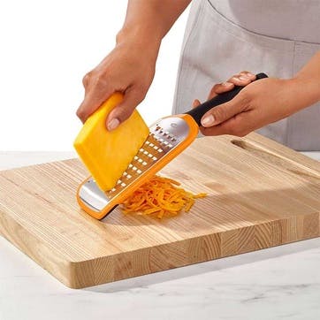 Good Grips Etched Coarse Grater, Orange