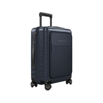 M5 Smart Cabin Suitcase H55 x W23 x L40cm, Glossy Night Blue