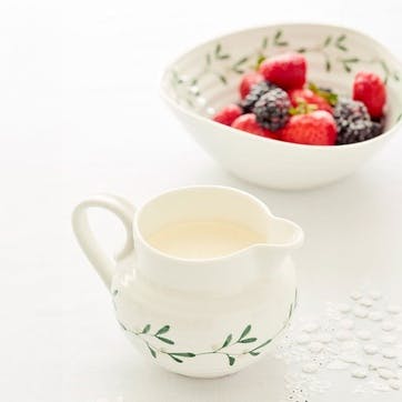 Mistletoe Ceramic Creamer