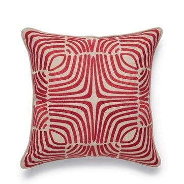 Salvador Cushion Cover 51 x 51cm, Red Madder