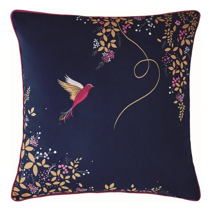 Cushion, 50 x 50cm, Sara Miller London, Hummingbird, multi