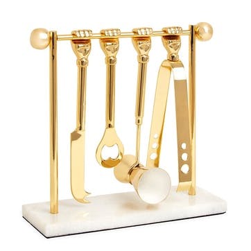 Muse Barbell Bar Set, Gold