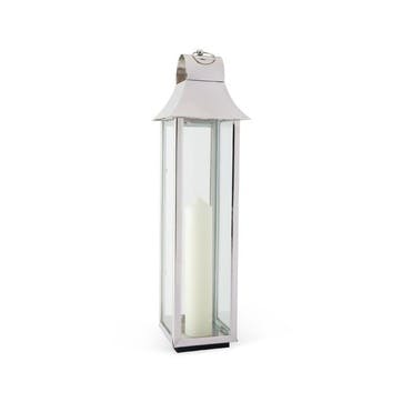 Tonto Lantern H80cm, Silver