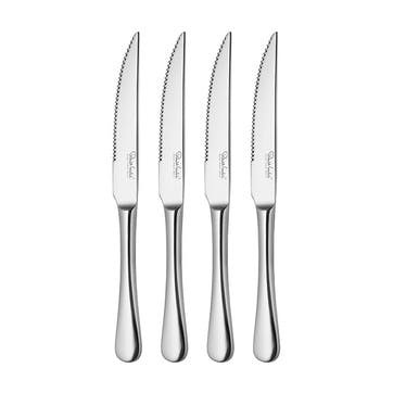 Radford Set of 4 Steak Knives, Stainless Steel