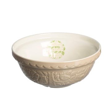 In the Forest Mixing Bowl - 26cm; Stone