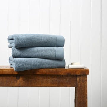 Luxe Bath Towel, Denim