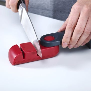 Rota Knife Sharpener, Red