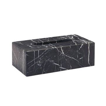 Nero Tissue Holder, Black