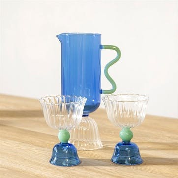 Tulip Carafe 700ml, blue