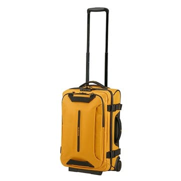 Ecodiver Duffle with Wheels H55 x L35 x W23cm, Yellow