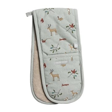 'Woodland' Double Oven Glove