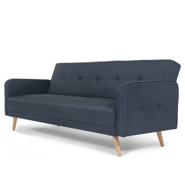 Chou Sofa Bed; Quartz Blue