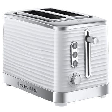 2 Slice Inspire Toaster , White