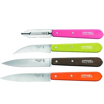 Fifties Kitchen Knife Set, Multi