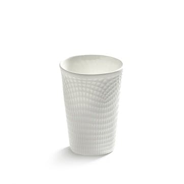 Nido Set of 4 Cups 140ml, White