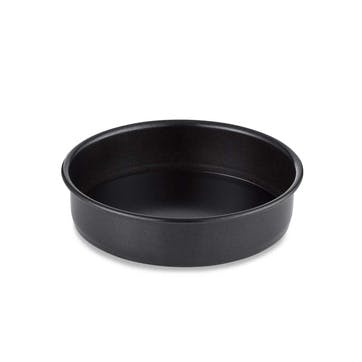 Precision Plus Loose Base Sandwich Tin 18cm, Black