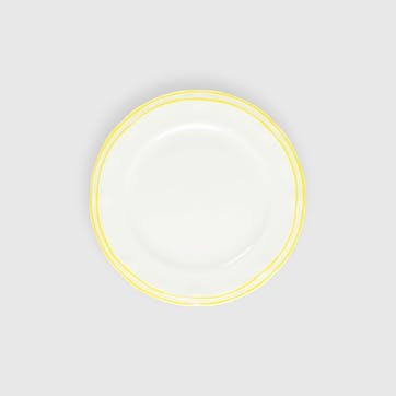 Provence Set of 4 Starter Plates, D21cm, Yellow