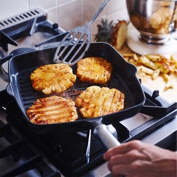 Featherweights Ceramic Non-Stick Square Grillpan, 26cm