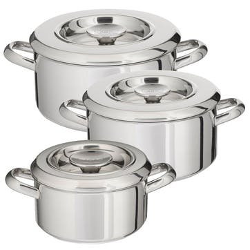 Stainless Steel Casserole Set